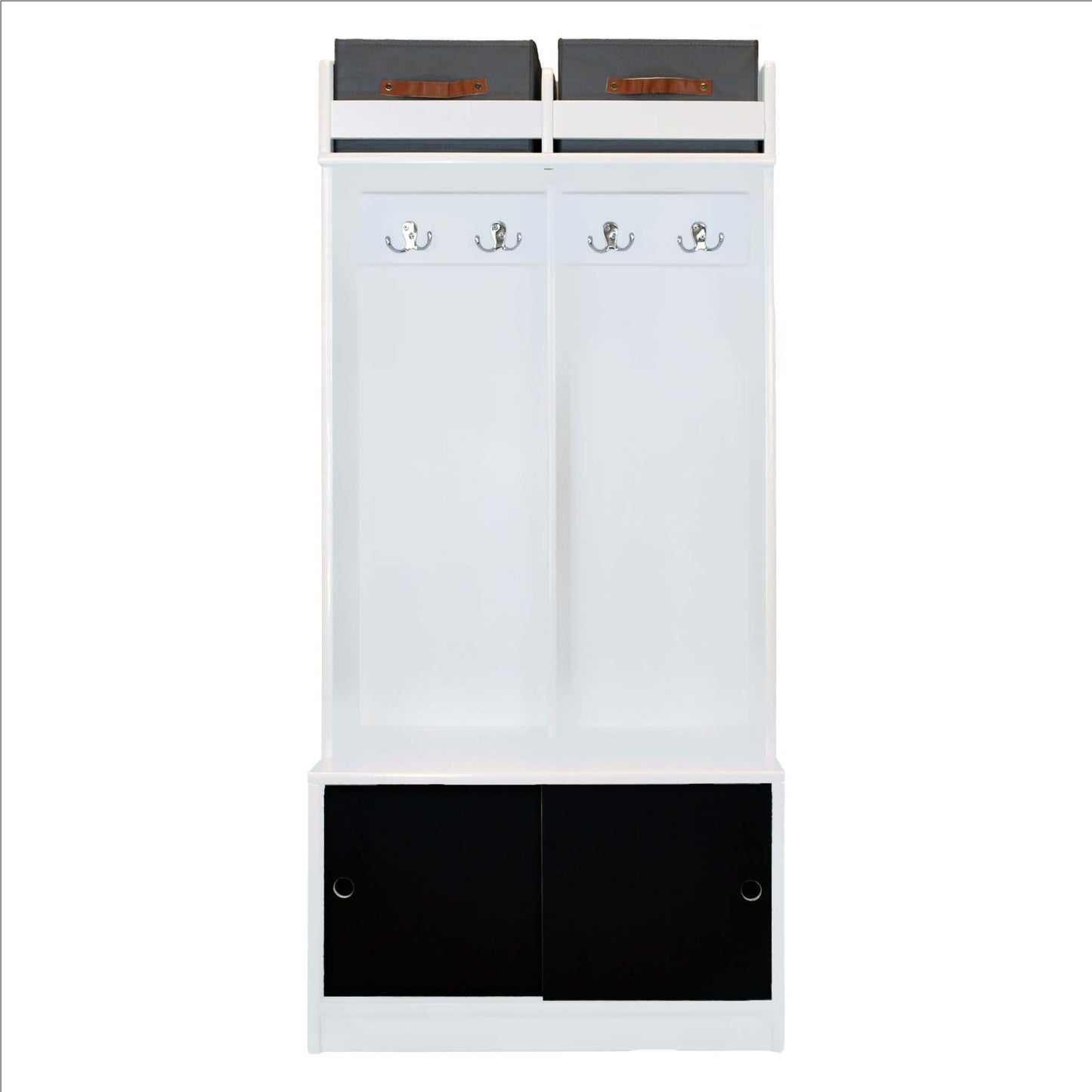 Locker with cubbies