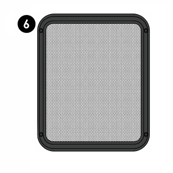 EZ Fold 'N Grow Learning Tower - Replacement Safety Mesh - Part # LP0172-6