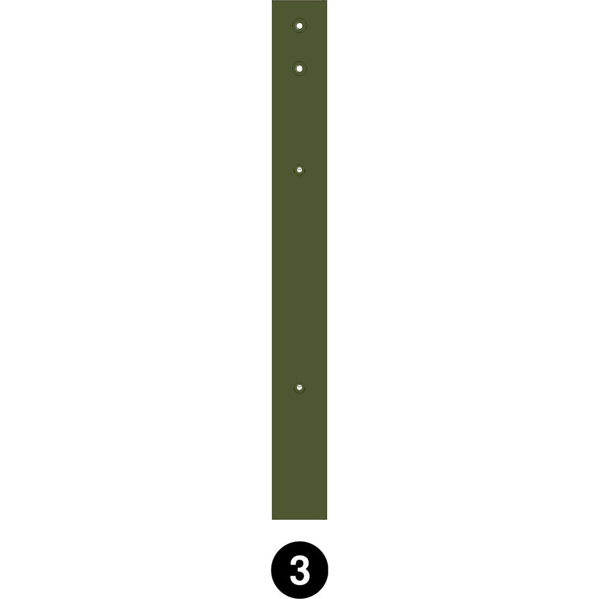 Deluxe Learn and Play Art Center - LP0280 (R1) - Leg - Part #3
