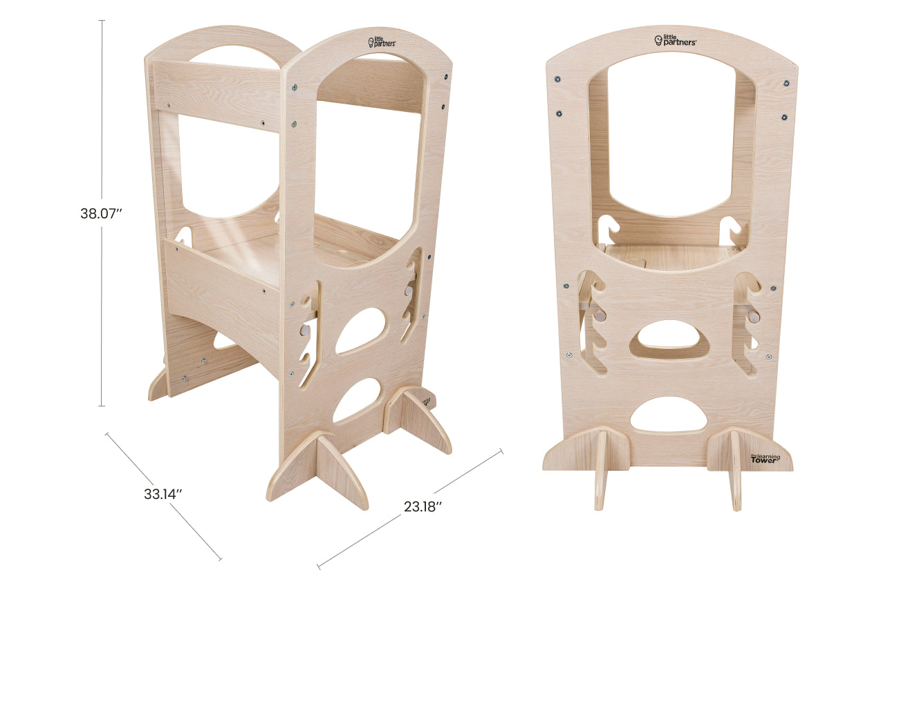 Clear easel