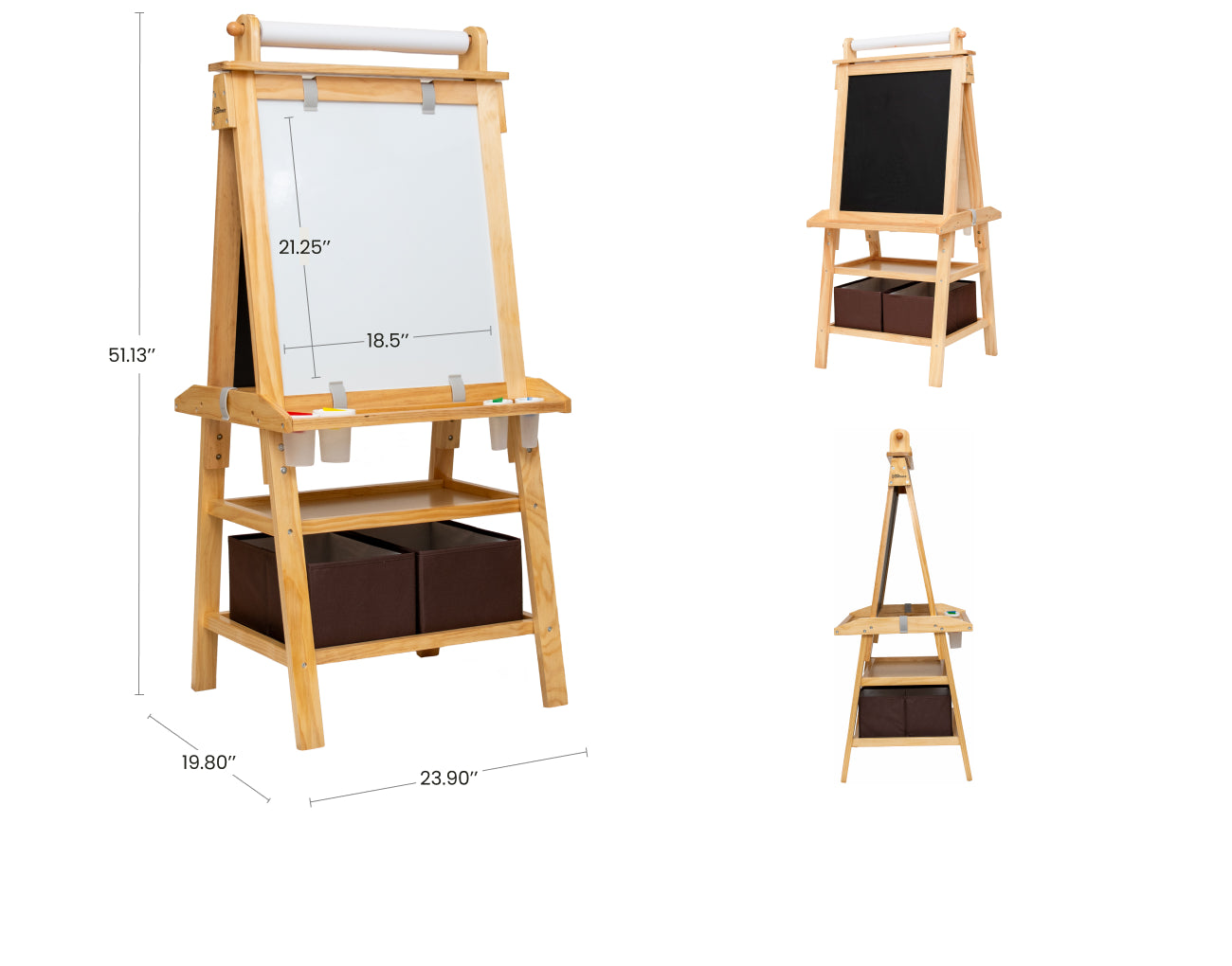 Clear easel