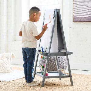 Folding easel for toddlers