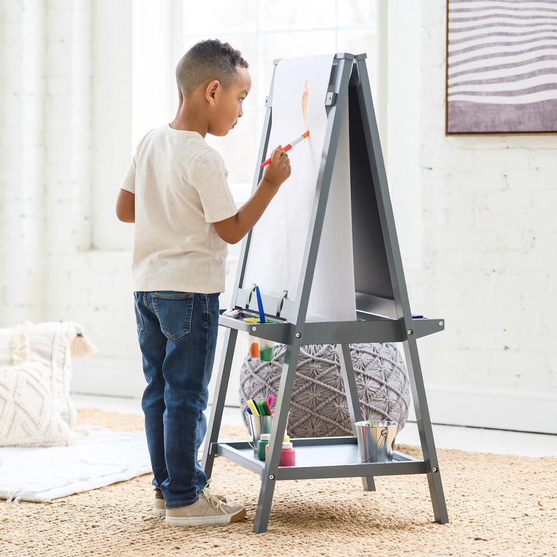 Folding easel for toddlers