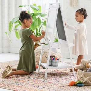 Folding easel for toddlers