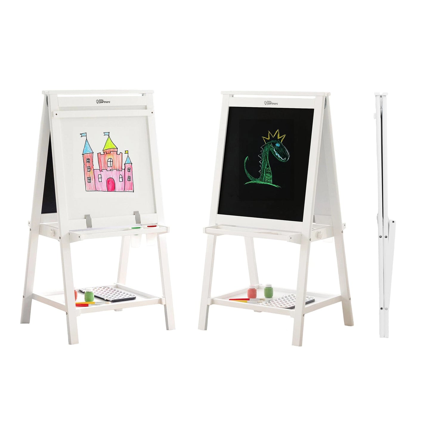 Folding easel for toddlers