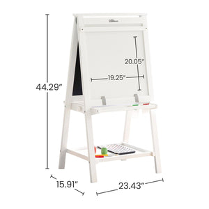 Folding easel for toddlers