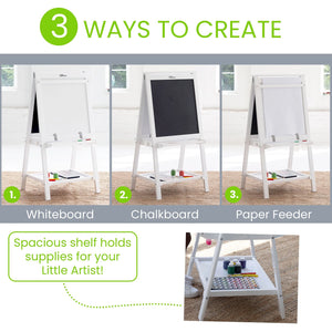 Folding easel for toddlers