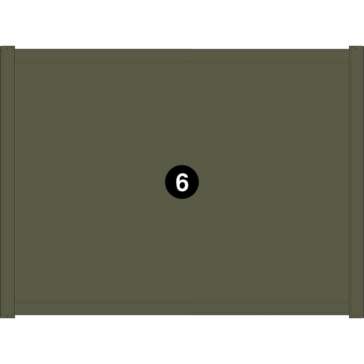 Deluxe Learn and Play Art Center - LP0280 (R1) - Bottom Shelf - Part #6