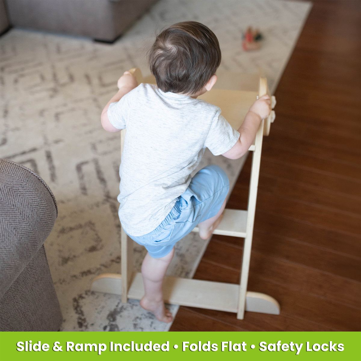 2-in-1 Folding Learn 'N Slide