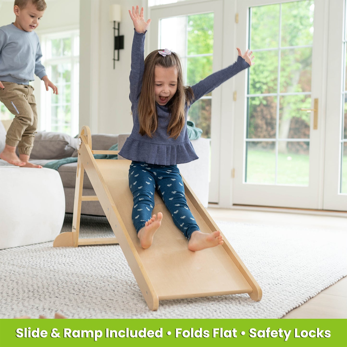 2-in-1 Folding Learn 'N Slide