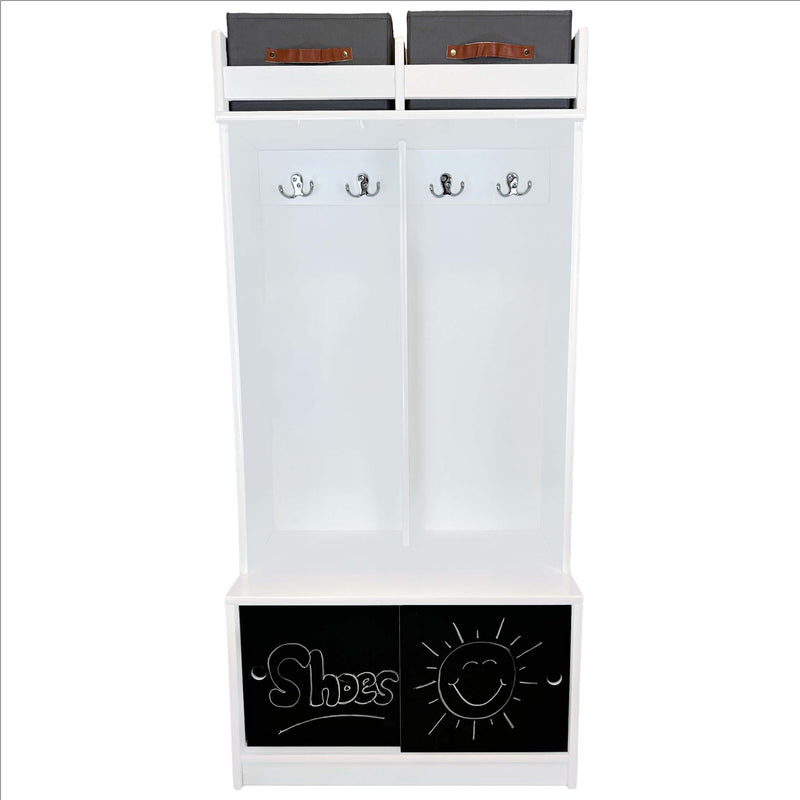 Locker with cubbies