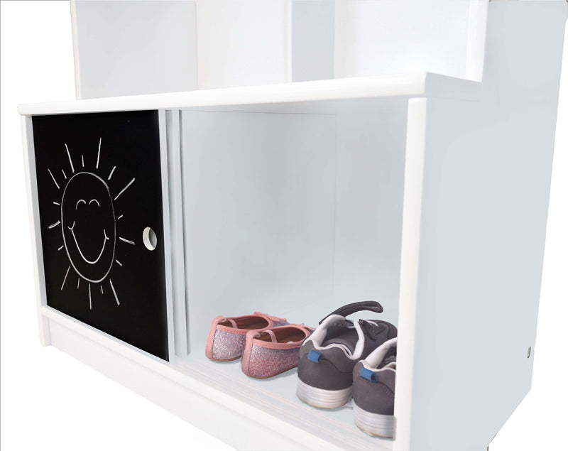 Locker with cubbies