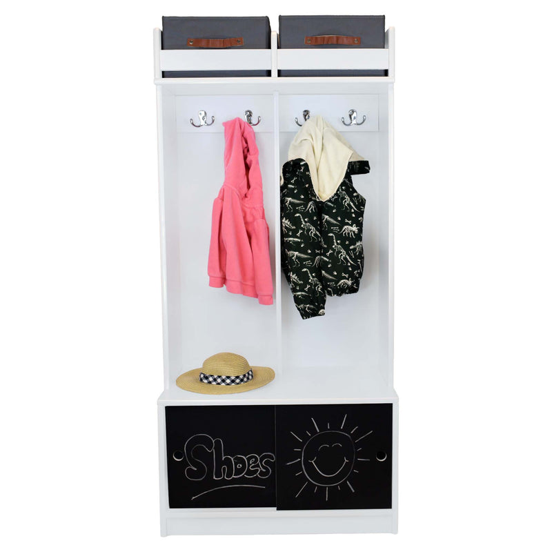 Locker with cubbies