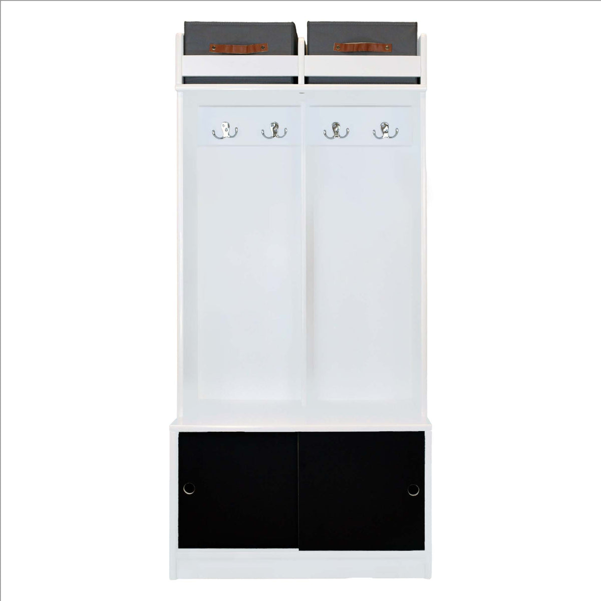 Locker with cubbies