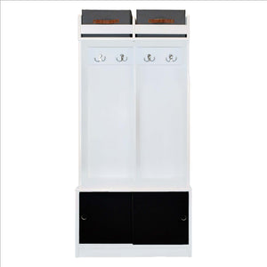 Locker with cubbies