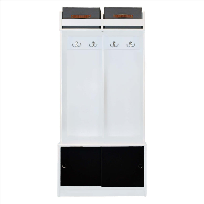 Locker with cubbies