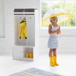 Locker with cubbies
