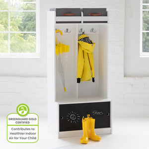 Locker with cubbies