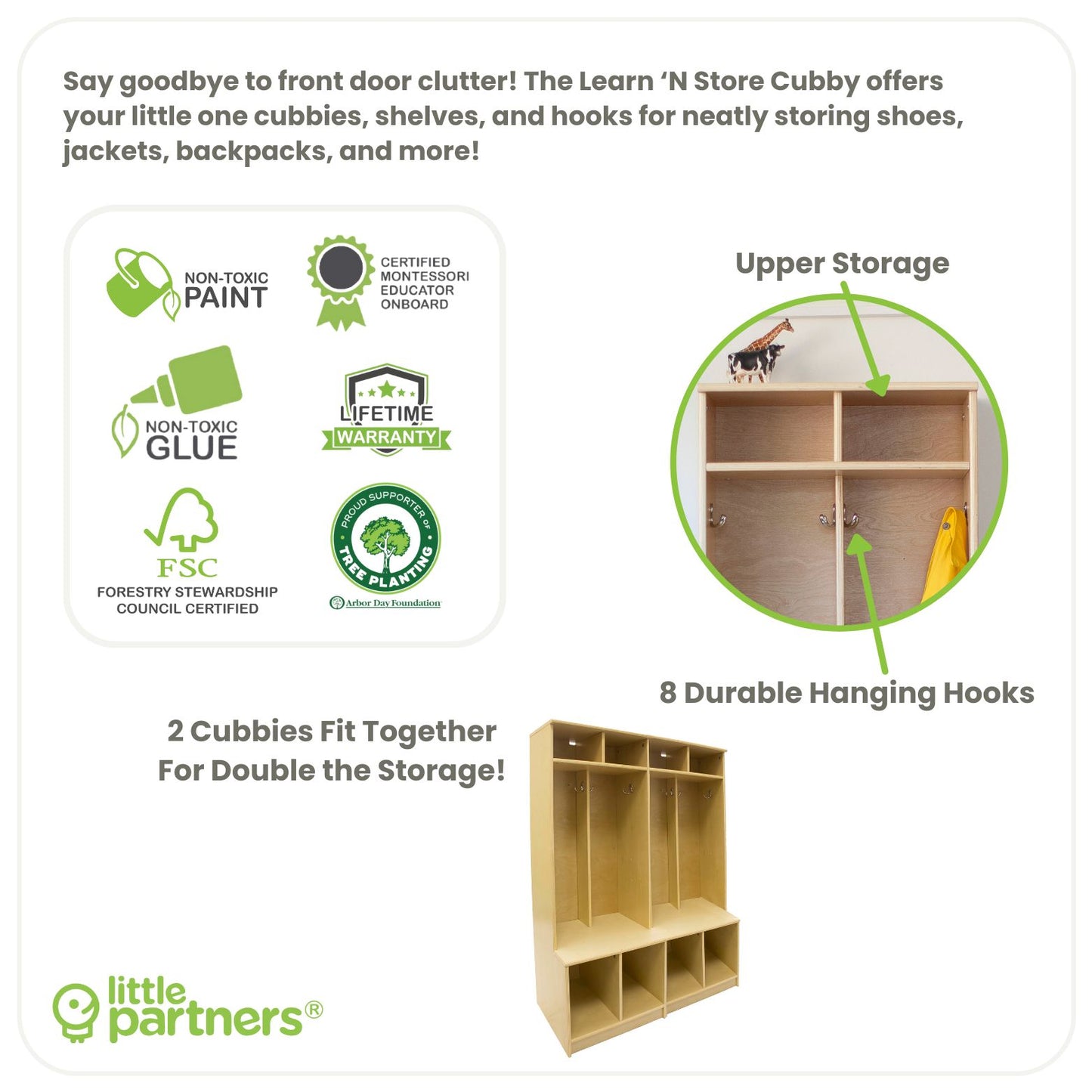 Kids Cubby Storage for Home