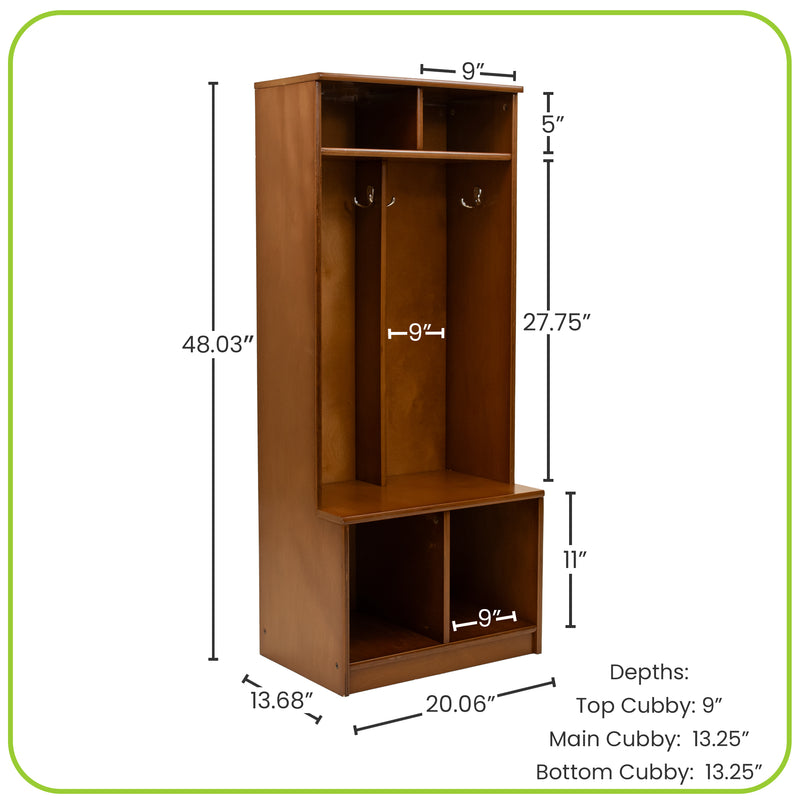 Storage cubbies for kids