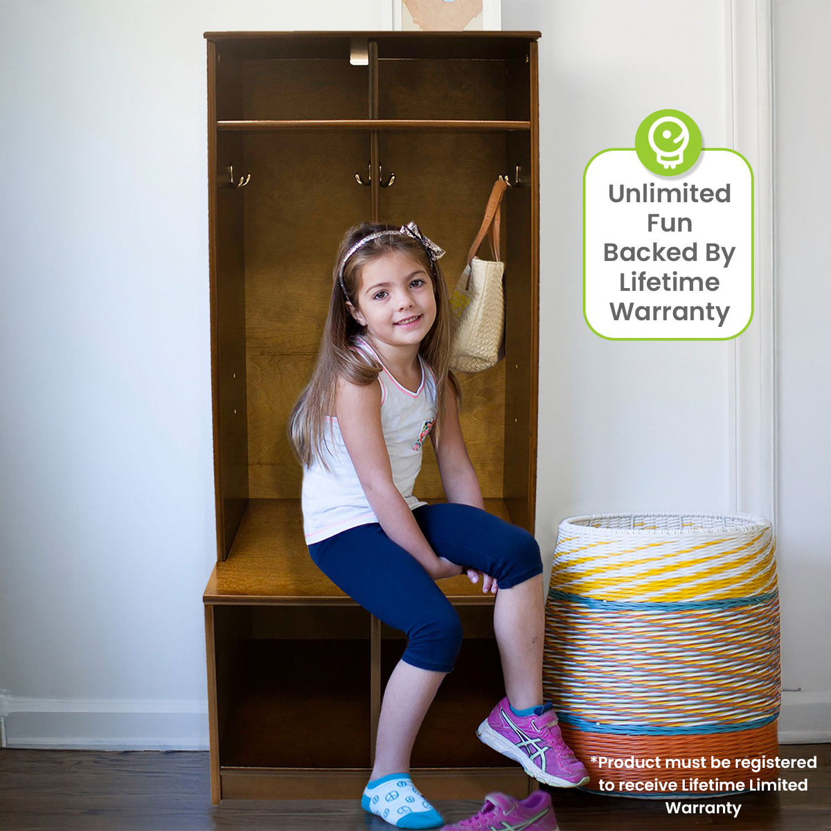 Storage cubbies for kids