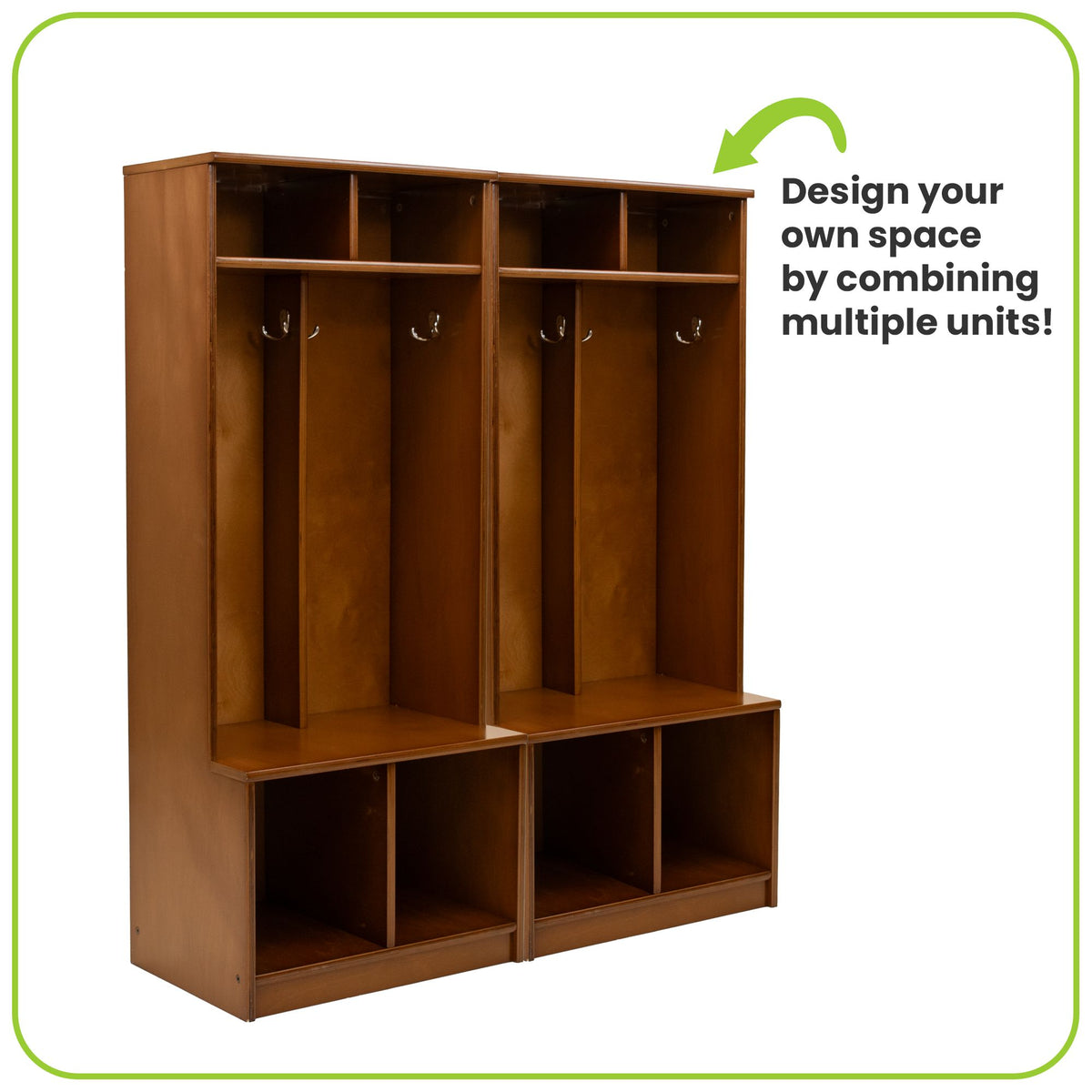 Storage cubbies for kids