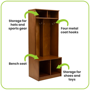 Storage cubbies for kids
