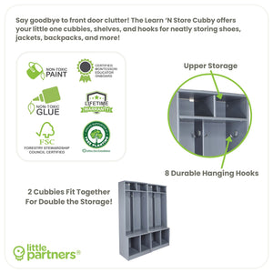 Storage cubbies for kids