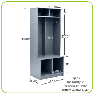Storage cubbies for kids