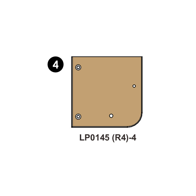 Explore 'N Store Learning Tower® (R4) - Part #4 - Step Panel, Left