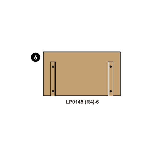Explore 'N Store Learning Tower® (R4) - Part #6 - Step Panel, Top