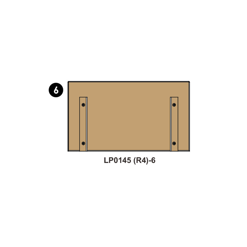 Explore 'N Store Learning Tower® (R4) - Part #6 - Step Panel, Top