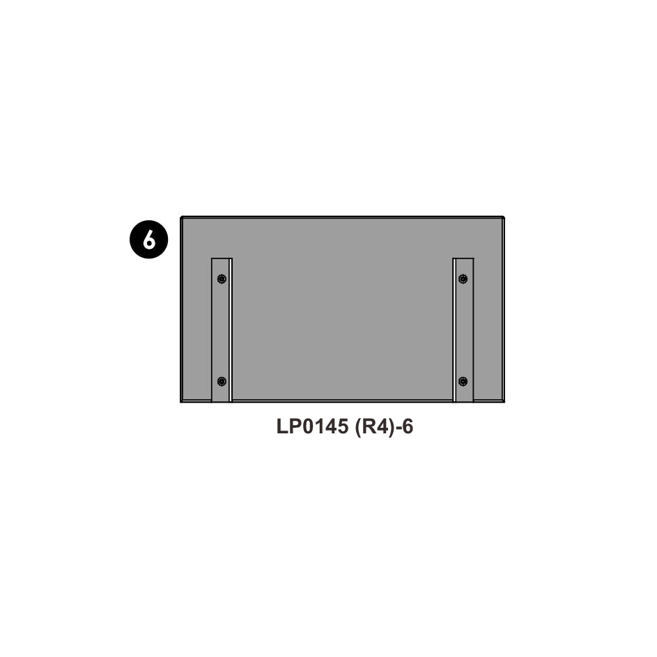Explore 'N Store Learning Tower® (R4) - Part #6 - Step Panel, Top