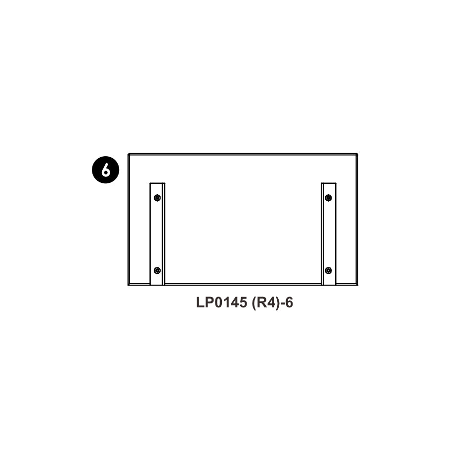 Explore 'N Store Learning Tower® (R4) - Part #6 - Step Panel, Top