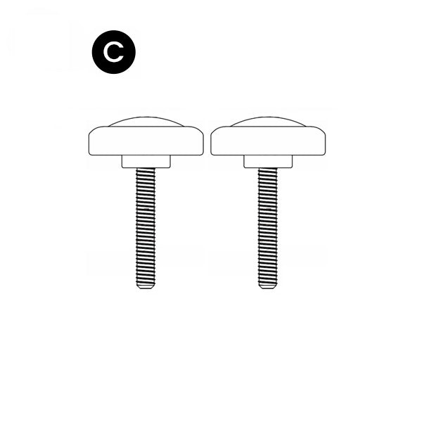 EZ Fold 'N Grow Learning Tower - Quick Release C (Long) - Part # LP0172-C