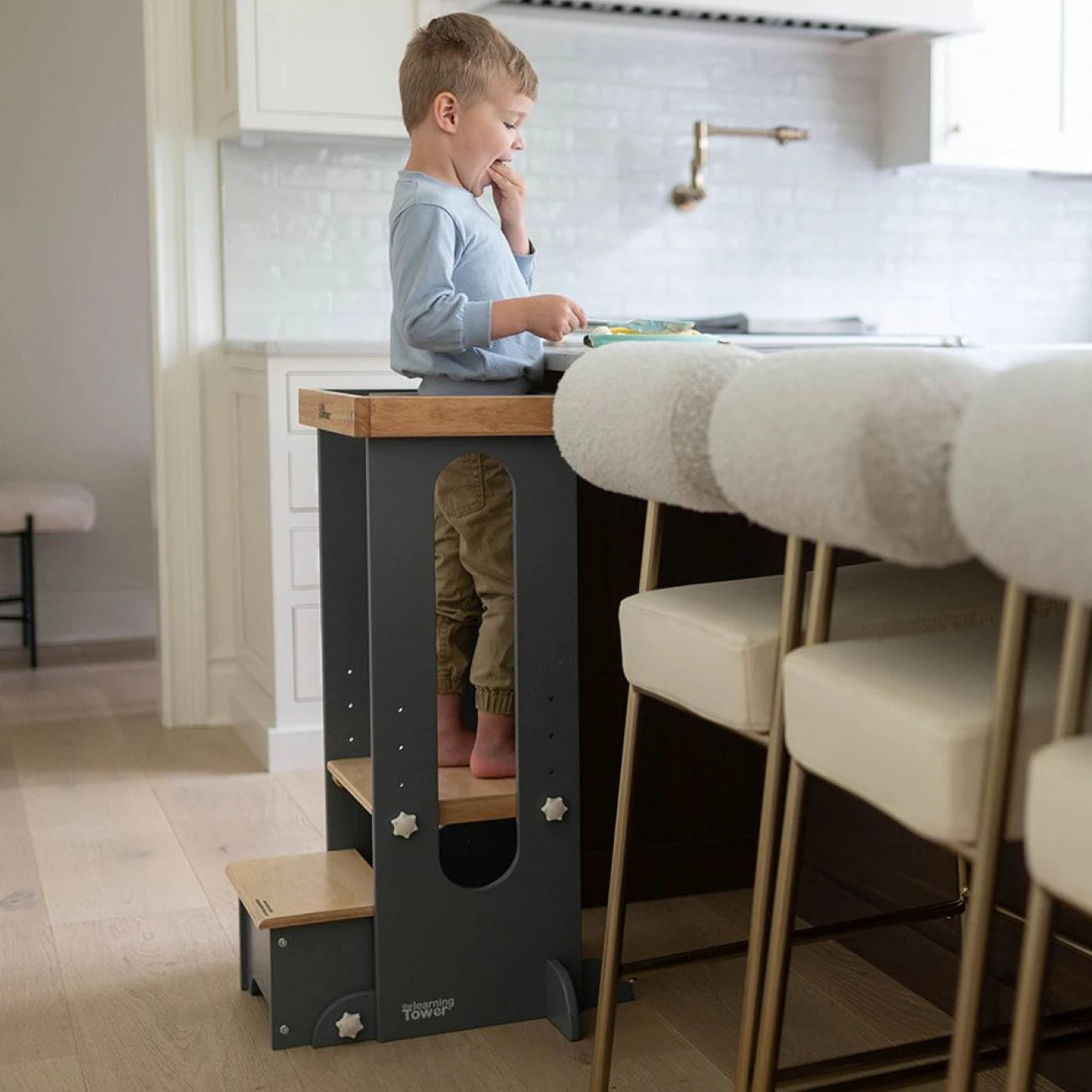Transparent easel