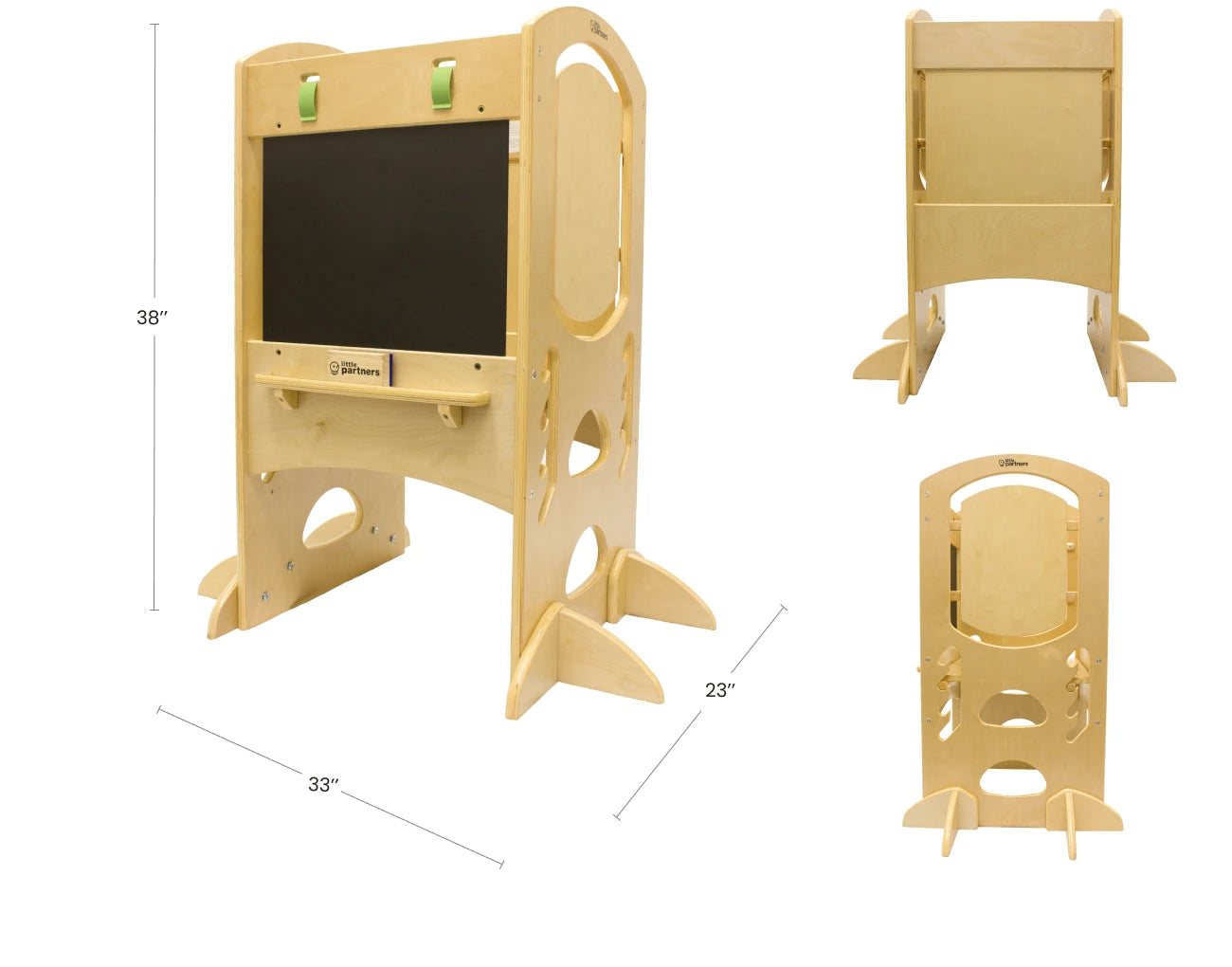 Clear easel