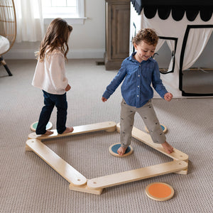 Montessori Toddler Balance Beam and Stepping Stones